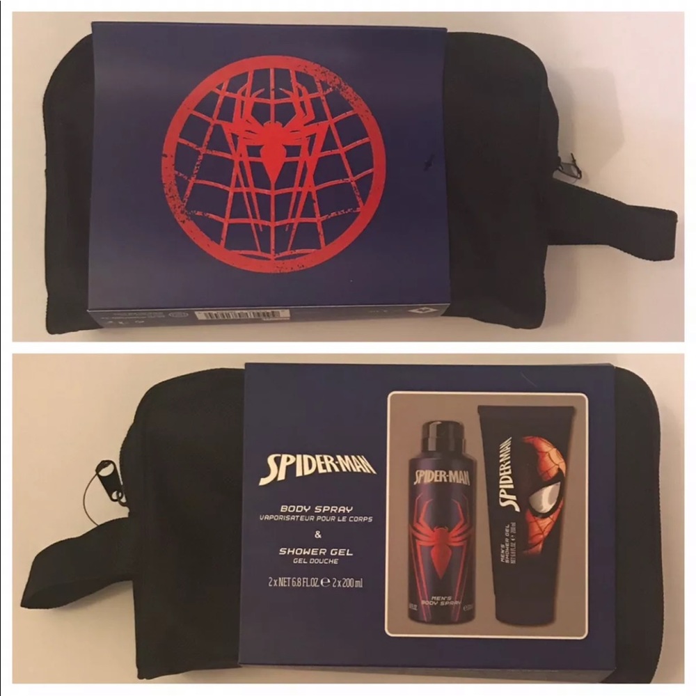 Marvel Spiderman Toiletry DOPP Spray/Shower Gel